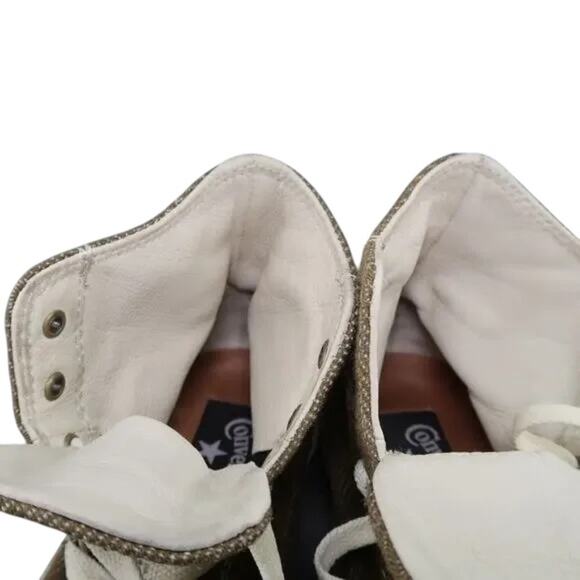 Converse Shoes Womens 10 Sneaker Chuck Taylor All Star Premium Wool Gothic Olive - Picture 4 of 16